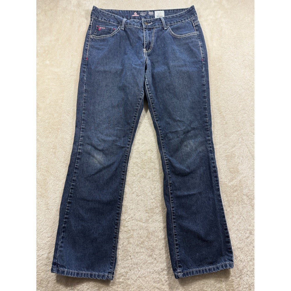 LAPCO FR Womens Flame Resistant Industrial Workwear Blue Jeans 10 Meas: 32x30